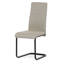 Jídelní židle SEPTIM — látka, více barev Krémová