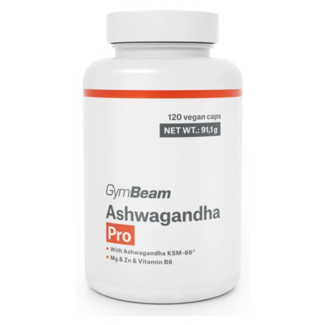 GymBeam Ashwagandha Pro 120 kapslí
