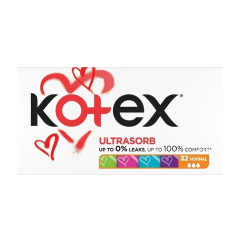 KOTEX Ultrasorb tampony Normal 32ks