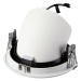 SLV BIG WHITE NUMINOS GIMBLE XL zápustné stropní svítidlo bílé/černé 3000 K 40° 1006059