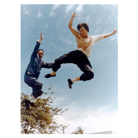 Umělecká fotografie Ying-Chieh Han And Bruce Lee, Big Boss 1971, (30 x 40 cm)
