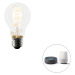 Smart E27 stmívatelná v Kelvinově LED lampě A60 4,9W 380 lm 1800-3000K