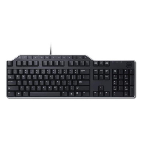 DELL Keyboard : US/Euro (QWERTY) DELL KB-522 Wired Business Multimedia USB Keyboard Black (Kit)