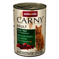 Animonda Cat Carny Adult, hovězí, jelen a brusinky 400 g (83716)