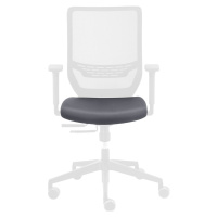TrendOffice Návlek na sedák TO-SYNC, pro kancelářskou otočnou židli, šedá