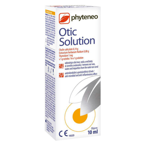Otic Solution Ušní Kapky 10ml Phyteneo