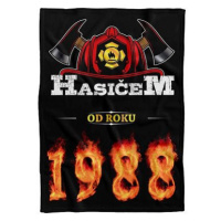 IMPAR Fleecová deka Hasičem od roku - 1988