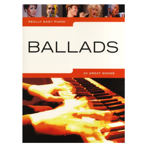 Music Sales Really Easy Piano: Ballads Noty