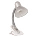 Stolní lampa s klipem Kanlux Suzi 07152 stříbrná