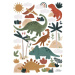 Arch samolepek 30x42 cm Great Dinosaurs – Lilipinso