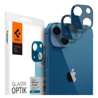 Spigen tR Optik 2 Pack Blue iPhone 13/13 mini