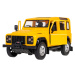 Mamido RASTAR Auto na dálkové RC ovládání Land Rover Defender Rastar 1:14 žluté