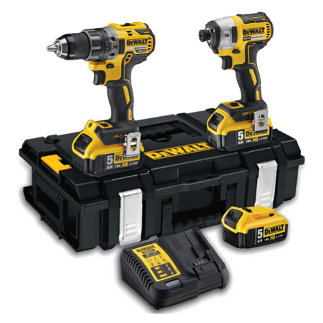 DeWALT DCK266P3 (3x5Ah) 18V XR sada aku nářadí s kufrem ToughSystem