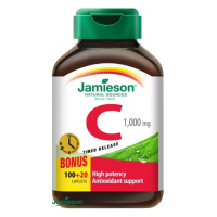 JAMIESON Vitamín C 1000mg s postupným uvolňováním tbl.100+20