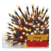 Emos LED vánoční řetěz pulzující, 12 m, venkovní i vnitřní, vintage/červená D4AD02
