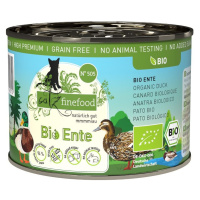 Catz finefood konzerva Bio No.505 - s kachním masem 200g