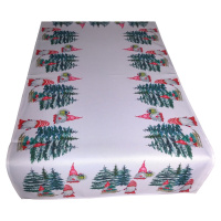 Vánoční ubrus - běhoun na stůl CHRISTMAS ELF 40x140 cm Mybesthome
