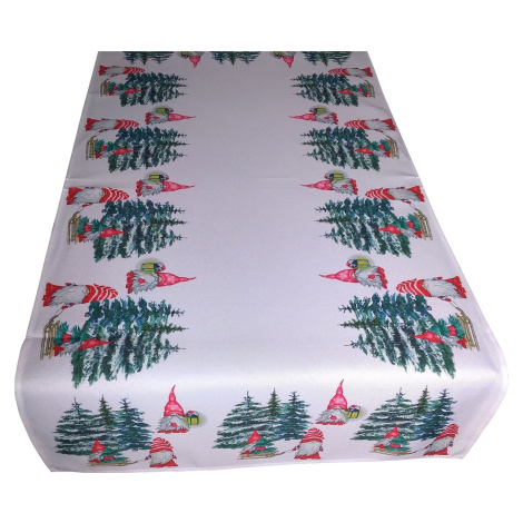 Vánoční ubrus - běhoun na stůl CHRISTMAS ELF 40x140 cm Mybesthome Decora