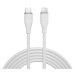 Solight USB-C/Lightning kabel, USB-C konektor - Lightning konektor, silikon, 1m SSC1901-S