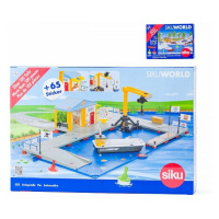 SIKU World - nakládací přístav s molem a člunem