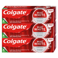 Colgate Max White Luminous Zubní pasta 3 x 75 ml