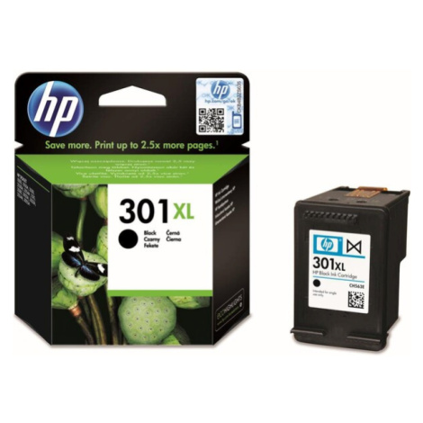 HP 301XL Black Ink Cartridge Černá