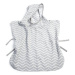 KipKep Mušelínové Poncho M (3-5 let), Silver Grey