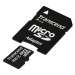 TRANSCEND MicroSDHC karta 4GB Class 4 + adaptér