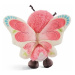 NICI plyš Motýl 18 cm, růžový