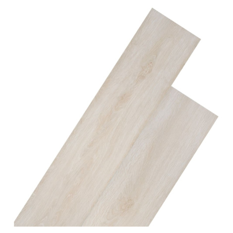 vidaXL Samolepicí PVC podlahová prkna 2,51 m² 2 mm dub klasický bílý