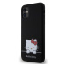 Zadní kryt Hello Kitty Liquid Silicone Daydreaming Logo pro Apple iPhone 11, black