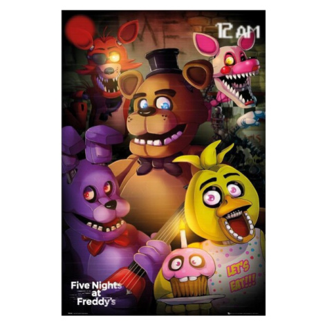 Plakát Five Nights At Freddys - Group (6) Europosters