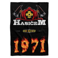 IMPAR Fleecová deka Hasičem od roku - 1971