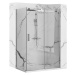 Sprchová kabina Rea Marten 80x100 cm transparentní
