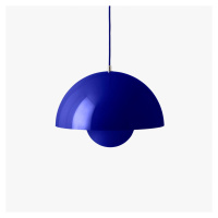 &Tradition &Tradiční závěsné světlo Flowerpot VP7, Ø 37 cm, kobaltově modrá