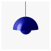&Tradition &Tradiční závěsné světlo Flowerpot VP7, Ø 37 cm, kobaltově modrá