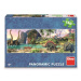 Dino DINOSAUŘI U JEZERA 150 panoramic Puzzle