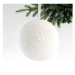 EUROLAMP Vánoční ozdoba Sněhová koule 25 cm, 1 ks