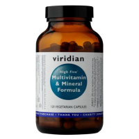 Viridian High Five Multivitamin & Mineral Formula (Natural multivitamín pro každý den) 120 kapsl