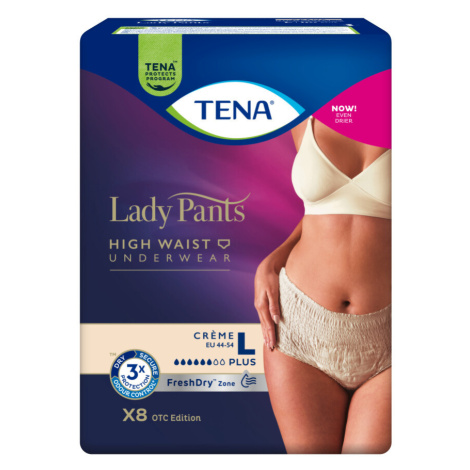 TENA Lady Pants Plus Creme L inkontinenční kalhotky 8ks