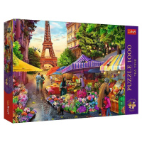 Trefl Puzzle 1000 Premium Plus - Čajový čas: Květinový trh