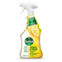 Dettol Power & Fresh antibakteriální sprej na povrchy Citron & limeta 500 ml