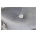 LuxD Designová taburetka Rococo 37 cm šedá