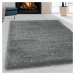 Kusový koberec Fluffy Shaggy 3500 light grey 160x230 cm