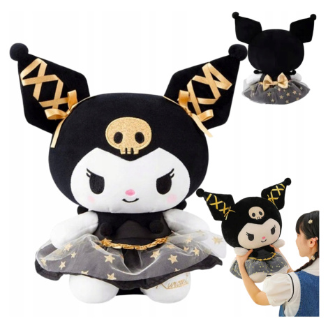 Kuromi Černo-zlaté mašle Sanrio Mazlíček Plyšák Kitty Hello 60 cm