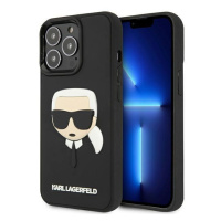 Karl Lagerfeld KLHCP13LKH3DBK hard silikonové pouzdro iPhone 13 / 13 Pro 6.1