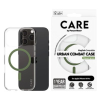 PanzerGlass CARE kryt Apple iPhone 16 Pro MagSafe Combat čirý/zelený + záruka proti žloutnutí