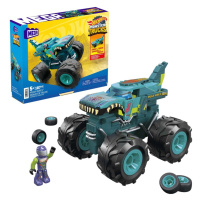 Hot wheels mega construx mega wrex monster truck, mattel hdj95