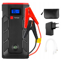 Booster Jump Starter Pro Nouzový Automobil, Powerbanka 2.7 Ah Led Lampa