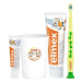 Elmex Dětská zubní pasta (50ml + 12ml) + kartáček + sklenička